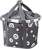 KLICKfix Unisex Fahrradtasche, bubbles anthra, 0303B