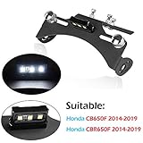 CB 650F CBR 650F CNC LED Nummernschild Halter Fender Eliminator for 2014-2019 Honda CB650F CBR650F CBR-650-F CBR-650-F Accessories 2015 2016 2017 2018