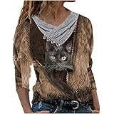Herbstjacken Damen grüner Pullover Damen Damen Longshirt Langarm enges Langarmshirt Damen Batik Kleid hemdjacke Damen Tops lang Frauen langrms Shirt b
