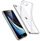 ESR Klar Silikon Hülle Kompatibel mit iPhone SE 2020/8/7, Dünne Transparente Handyhülle, Durchsichtige Flexible Kratzfest Vergilbungsfrei TPU Schutzhü