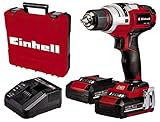 Einhell 4513850 E Bohrschrauber TE-CD 18 Li Brushless Solo Power X-Change (Lithium Ionen, 18 V, 2 Gang, 60 Nm, LED Licht, ohne Akku und Ladegerät)