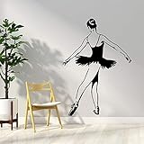 Einfache Tänzer Cartoon Wandtattoo Wandbild Diy Poster für Baby Kinderzimmer Dekoration Wandkunst Wandbild A2 43x60