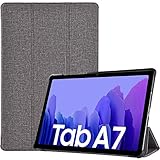 ProCase Hülle für Galaxy Tab A7 10.4 Zoll 2020 (T500/ T505/ T507) Schutzhülle Smart Cover, Ultra Dünn Slim Licht Stand Klappen Schutzhülle –HellG
