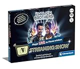 Clementoni 59272 Ehrlich Brothers Streaming Show, Zauberkasten mit magischem Equipment zum Zaubern, Spiel mit verschiedenen Zaubertricks für Zuhause, für kleine & große Magier ab 8 J