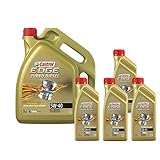 Motorenöl 5W-40 Edge Turbodiesel Titanium FST [9 L] von Castrol (SET1535BC9L) Öl Schmierung Motorenö
