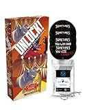 Unlock! - Set: Die Noside Show (Timeless Adventures) Rätselspiel, Deutsch + 3X Escape-Sticker + 1x Metall-Knob