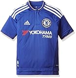 adidas Jungen Kurzarm Heimtrikot FC Replica S11681, blau (Chelsea Blue/White/Power Red), 164 (13-14 Jahre)