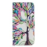 Handytasche Kompatible für iPhone SE 2020 Handyhülle Hülle Case Malen Muster Leder Tasche Flipcase Cover Silikon Schutzhülle Skin Ständer Klapphülle Schale Bumper für iPhone SE 2020 Großer B