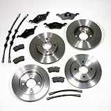 Bremsscheiben/Bremsen + Bremsbeläge vorne + hinten + B