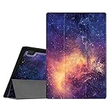 Fintie Hülle Case für Lenovo Tab 3 10 Plus/Tab 3 10 Business/Tab 2 A10 - Folio Kunstleder Schutzhülle Tasche Etui für Lenovo Tab 10 / Tab 2 A10-30 10,1 Zoll Tablet, Die Galax