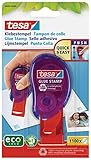 tesa Klebestempel 59099-00000-00 ecoLogo - Klebelösung zum schnellen Verkleben von Papier, Pappe und Fotos - 1.1 doppelseitige Klebepads - Umweltfreundliche Verpackung