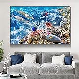 Puzzle 1000 teile Unterwasserweltkorallenfischkunstmalerei puzzle 1000 teile new york Spaß Kinder Erwachsene Familienspiele50x75cm(20x30inch)