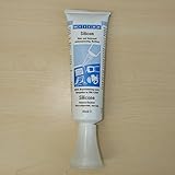 WEICON Silikon A 85ml Tube transparente, ölresistente Dichtmasse/Klebemittel zum Dichten von Hydraulikaggregaten, Holzspalter, Hochdruck-Flanschverbindung