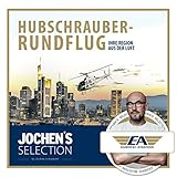 Eurofly Aviation Hubschrauber Rundflug 20 Minuten in 1 von 12 Städten I Wahlgutschein für Helikopter Rundflug I Hubschrauber-Rundflüge Deutschland I Erlebnis-Gutschein Helikopterflug I Heli-Rundflug