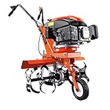 FUXTEC Benzin Gartenfräse SET FX-AF1139 inkl Breitenerweiterung Motorhacke Ackerfräse Bodenfräse Bodenhacke Kultivator mit Räder 139ccm 2,2KW