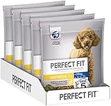 PERFECT FIT Hundefutter Trockenfutter Sensitive Adult 1+ für sehr kleine und kleine Hunde (XS/S) mit Truthahn, 5 x 1,4kg