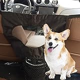 TANZEDMI Auto Hund Barriere Auto Hund Mesh Zaun Universal Haustier Barriere Sicherheitsnetz Hundeschutzgitter für Kofferraum mit Seil und Haken für Auto Van SUV Truck Schw