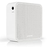 AudioAffairs PR 002 Steckdosenradio, Plug-in Radio mit Bluetooth Lautsprecher, Integrierter Akku, AUX IN Anschluss, Freisprecheinrichtung, UKW FM PLL Tuner fürs Badezimmer, Senderspeicher, Weiß