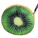 Fliyeong Kreative Obst Münzgeldbörse Individualität 3D Druck Coin Pack Headset Tasche Sammeltasche Brieftasche Karten Sack Schlüssel Geld Halter Kostengünstig