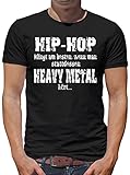 TShirt-People Heavy Metal hören T-Shirt Herren XL Schw