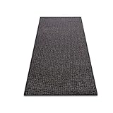 Meisterei Teppichläufer Bermuda grau Teppich Brücke Läufer 50 cm breit robust und unempfindlich 50x100