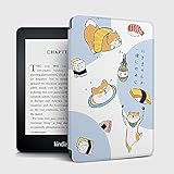 YMXCNM Hülle Für Kindle - Japanischer Stil Corgi Fall Für Kindle Paperwhite 4 10. Generation 2018 Fall Smart Cover Mit Auto Wake/Sleep Für Amazon Kindle Paperwhite 1/2/3 Shell, Für J9G29R