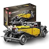 Mould King 13080 T50 Oldtimer statische Version Retro-Baustein-Montagebausatz, 3564PCS MOC Retro-Oldtimer-Montagesatz, kompatibel mit Lego-Technologie.Spielzeug