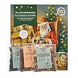 BKR Tee-Adventskalender 2021 mit 24 feinen Teesorten für je 1 Liter pro Tag, 405 g