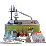 Chemische Laborbedarf, Chemie-Labor-Destillationsgeräte Chemische Laborgeräte Labor Glaswaren Destillation Heizgerät Chemische Experiment Box S