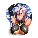 Monster Musume No Iru Nichijou Rachnera Arachnera Anime Mauspad mit Handgelenkauflage, Gaming, 3D, rutschfest, für Comp