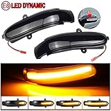 2 x LED Blinker Spiegelblinker Blinkleuchte Dynamische Laufblinker Seitenblinker Mercedes-Benz C Class W203 S203 CL203 2000-2007