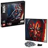 LEGO 31200 Art Star Wars: Die Sith – Kunstbild Set, Poster für Sammler, Wanddekoration, DIY Puzzle für Erw