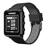 Canmore TW-353 GPS Golf-Uhr - Set mit Netzteil (schwarz)