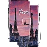 LEMORRY Handyhülle für Huawei Mate 10 Lite Leder Tasche Flip Beutel Haut Slim Magnetisch Soft SchutzHülle Weich Silikon Cover mit Kartenschlitz Handyhülle Schale für Huawei Mate 10 Lite, G