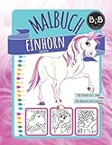 Einhorn Malbuch Unicorn für Kinder ab 4 jahre Für Mädchen und Junge: Förderung der Konzentration Feinmotorik Kreatives Malbuch Geschenk für Schultüte ... Pferde Ausmalbuch für Kinder 5-12 J