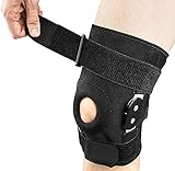 Kniebandage für Patella, Meniskus und Bänder Gelenkschmerzlinderung, Verstellbarer Knieschutz für Sport, Damen und H