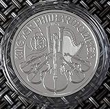 1 Unze Silbermünze Wiener Philharmoniker 2021 oz Silber einzeln in Münzkapsel verpack