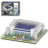 Koyae Königliches Fußballstadion von Madrid Architektur Bausteine, 4030Pcs Mini Nano Bricks Architecture Model Konstruktionsspielzeug