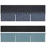 FGFDS Bitumen Dachschindeln, 1m² Rechteck (7 Stück) Schindeln Schuppen Dachziegel, Gartenhaus Hundehütte Holz Beton Säulenverkleidung Dekoration (Color : Blue)