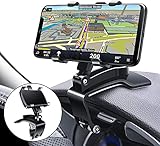 KFZ-Handyhalterung, Handy-Halterung für 360 Grad drehbares Armaturenbrett, kompatibel für iPhone 11/12 Pro XS XR 8 Plus, Samsung Galaxy S10 S9 LG und alle Smartphones mit 10.2 - 17.8 cm (4 - 7 Zoll)