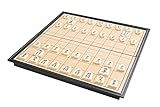 Quantum Abacus Azerus Premium Line: Shogi / Japanisches Schach Reiseset mit magnetischem Spielbrett, Spielbrett dient gleichzeitig als Reisebox und Aufbewahrungsschachtel aus Metall, Art. 3814 / 5614