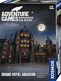 KOSMOS 693190 Adventure Games - Grand Hotel Abaddon. Entdeckt die Story, Kooperatives Gesellschaftsspiel für 1 bis 4 Spieler ab 12 Jahre, spannendes Abenteuer-Sp