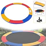 Froadp Ø305cm Trampolin Randabdeckung Reißfest Federabdeckung UV-resistent Randschutz Sicherheitsmatte Trampolinzubehör für Fitness Trampoline B