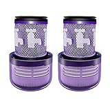 Monland 2 StüCk Waschbarer Hepa Filter für V12 Detect Slim Absolute Total Sauber Vakuum Staubsauger Ersatz Teile ZubehhR