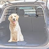 Schutzgitter Auto Hundegitter aus Aluminium Hundeschutzgitter Trenngitter Gepäckgitter Universal für Kofferraum 32-53CM * 85-145CM