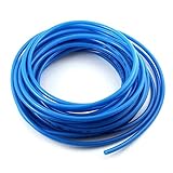 Pneumatik Polyurethan PUN Schlauch 5 meter Außen 6mm x Innen 4mm Blau Flexibel Druckluftschlauch Luft Treibstoff Ö