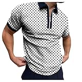 JINKO Brand Polo Shirts Herren Bekleidung Sommer Tops Plus Size Kurzarm Homme Casual Polyester Luxus Mode Kleidung Hemd Marken Trikots Casual Male Shirt Kleid Top, weiß, S