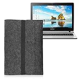 Medion Erazer P7648 Tasche Sleeve Hülle Notebook Laptop Schutzhülle dunkelg