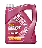 MANNOL Energy Premium 5W-30 API SN/CF Motorenöl, 5 L