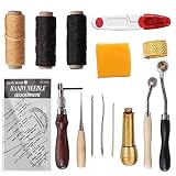 S.D.Maket Leder Werkzeuge Set Handwerkzeuge Couture Leder Handwerk Handnähen Tool Set (Typ 1)